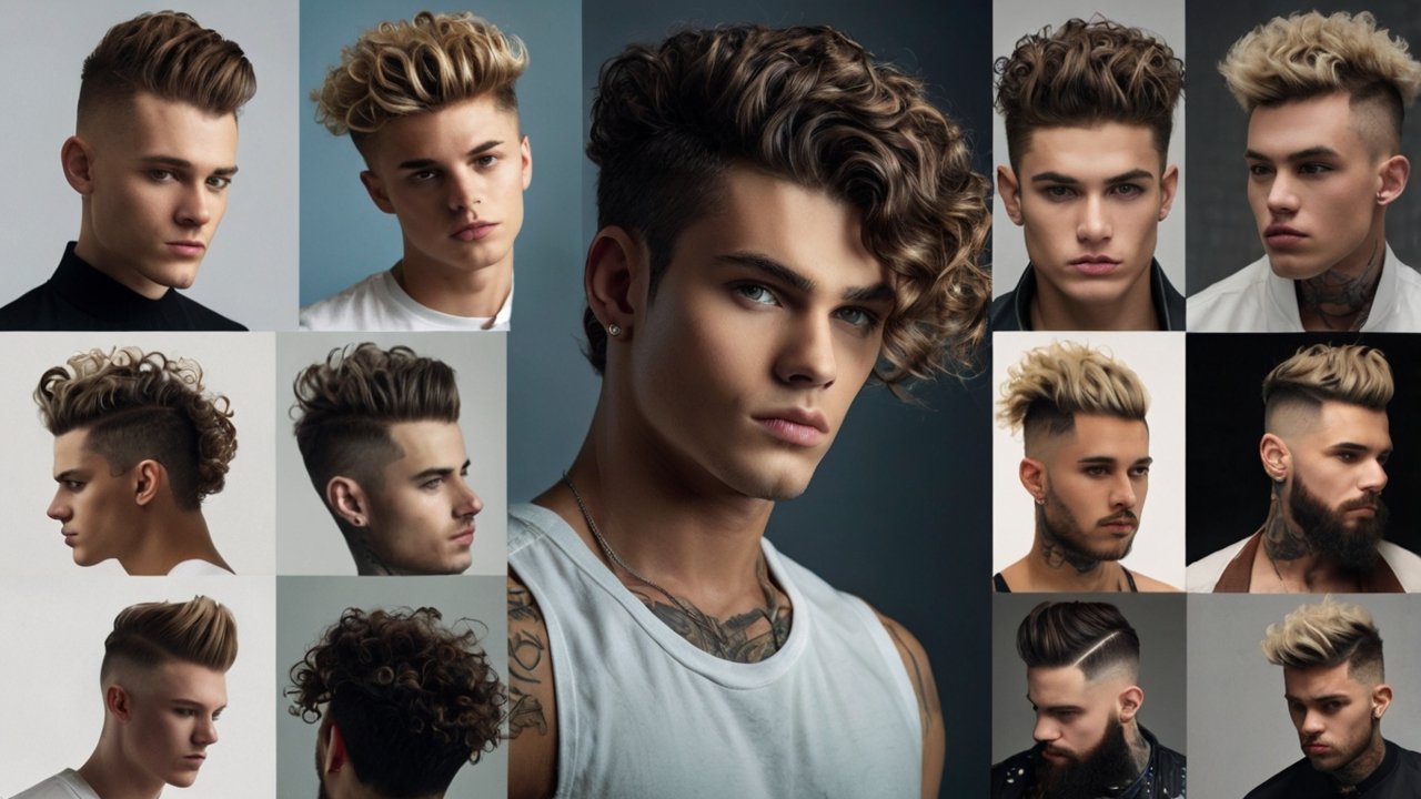 Faded Mullet Hairstyles