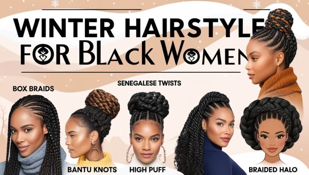 Winter Hairstyles for Black Women