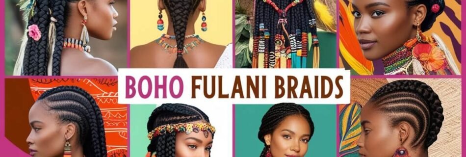 Boho Fulani braids