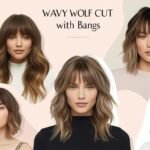 Wavy Wolf Cuts With Bangs