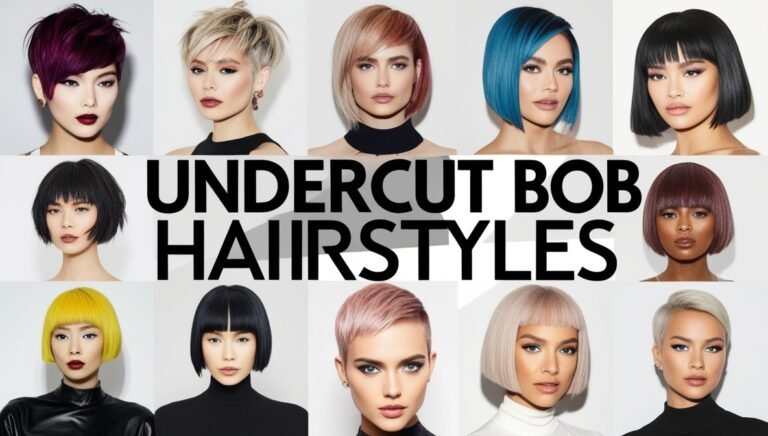 Unique Undercut Bob