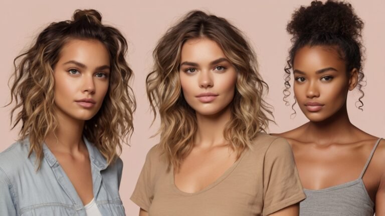 How to Style Messy Hair Without Products
