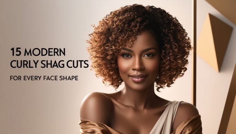 Modern Curly Shag