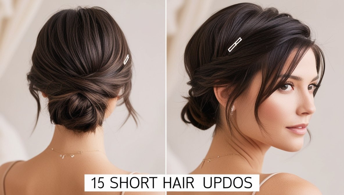 Short Hair Updos
