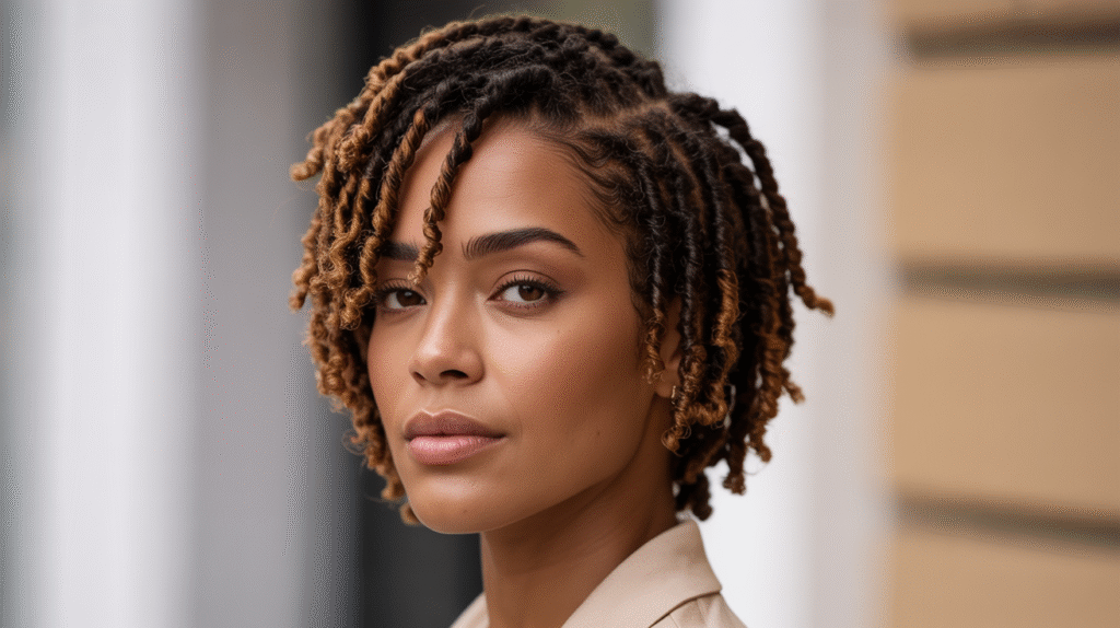 Loc Styles for Short Hair