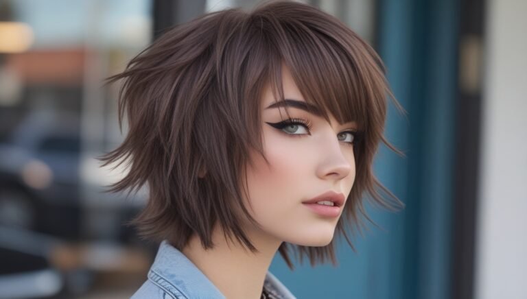 Emo Shag Haircut