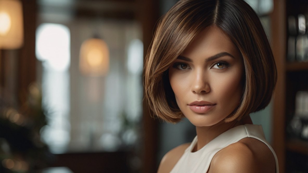 Long Angled Bob
