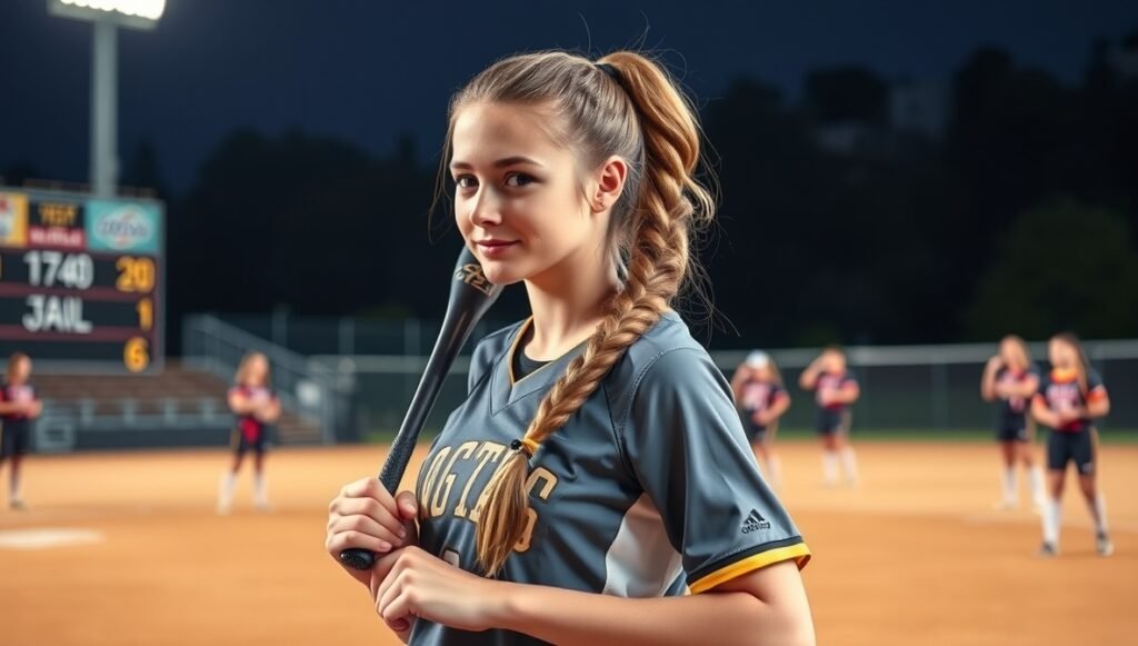 Softball Hairstyles