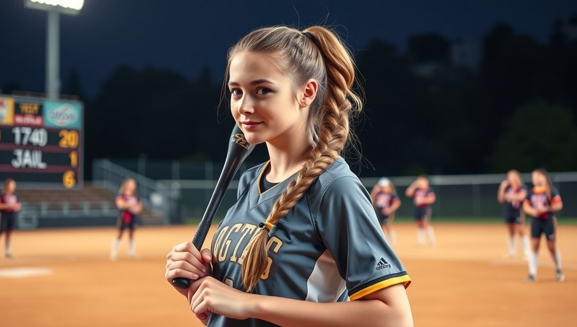Softball Hairstyles