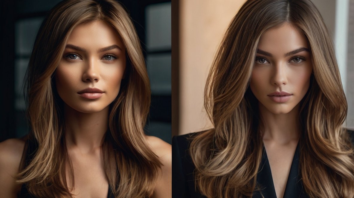 Layered Straight Hair