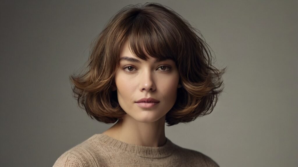 Fluffy Bob Haircuts