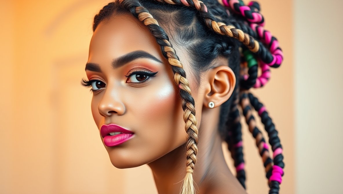 Rope Braid Hairstyles
