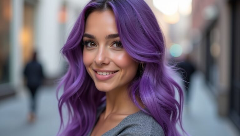 Purple Hair Hairstyles