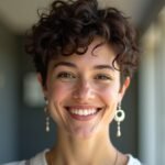 Short Curly Pixie Haircut