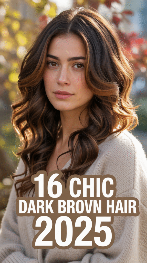 16 Rich Dark Brown Hair Colors for Fall 2025