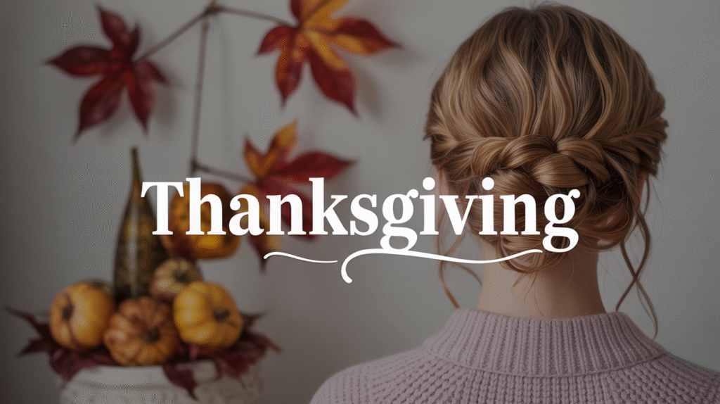 Festive Thanksgiving Hairstyles